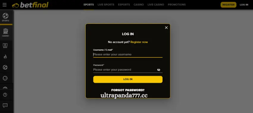Betfinal Login